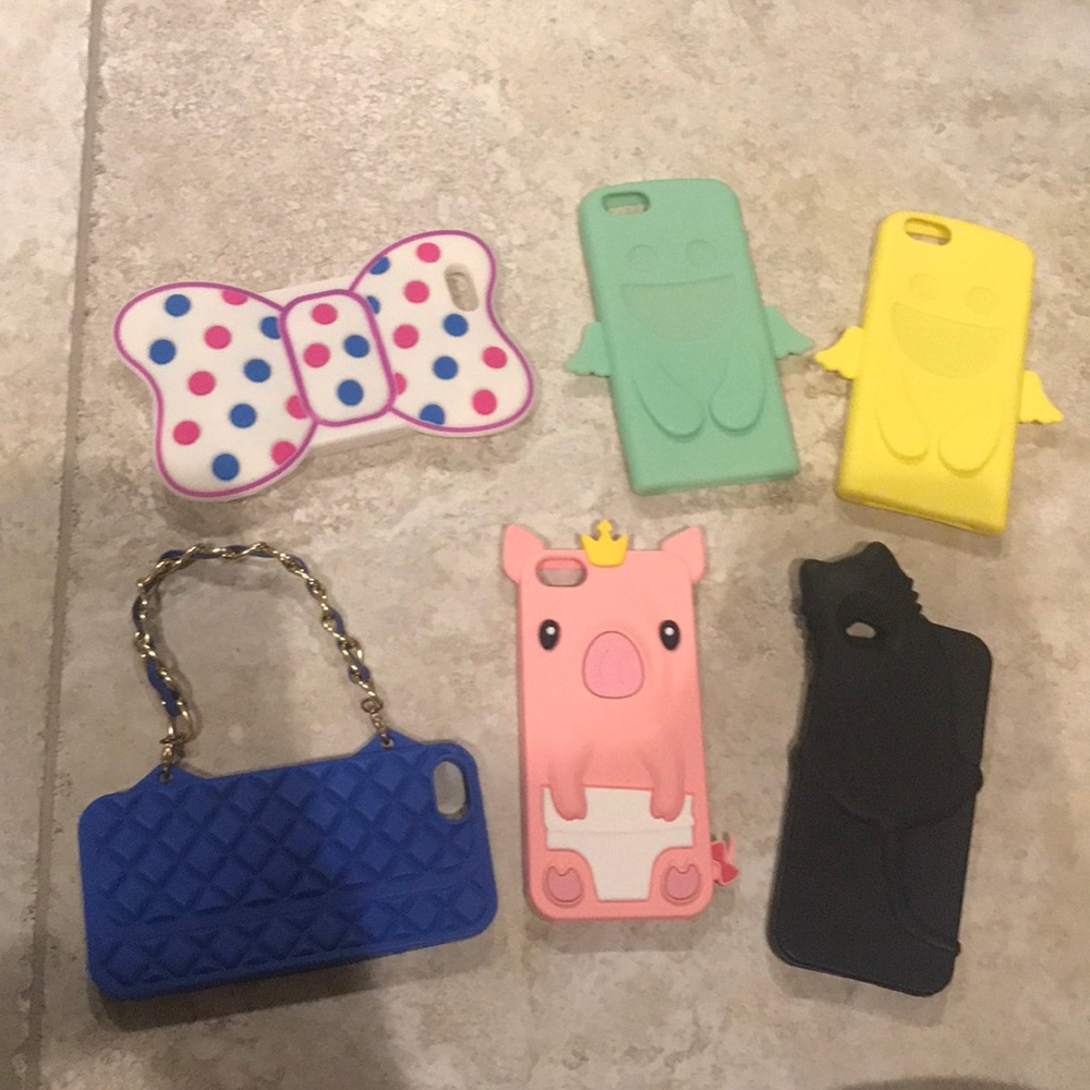 six iphone 5 cases